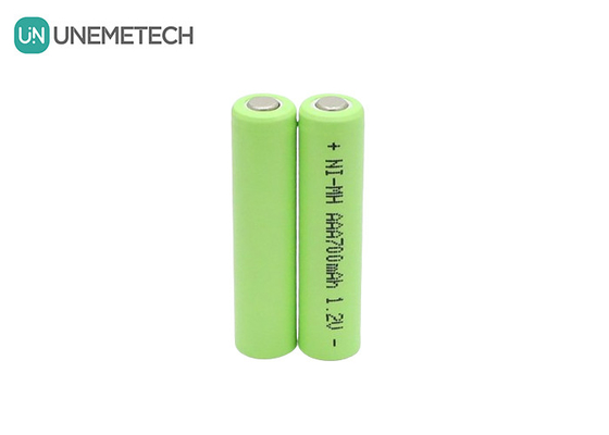 qualité  UNEMETECH AAA Rechargeable Ni-MH Battery 1.2V 700mAh AAA700 For Electric Shaver usine