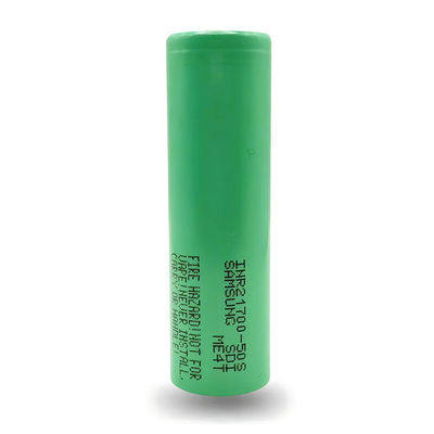 Qualité  Samsung 50S 21700 Batteries 5000mAh 25A Battery 3.6V Lithium Ion Battery Cell INR21700-50S Usine