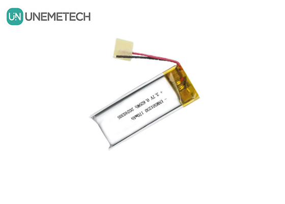 Batterie rechargeable au lithium polymère 501230 3,7V 170mAh Batterie au lithium polymère pour écouteur sans fil