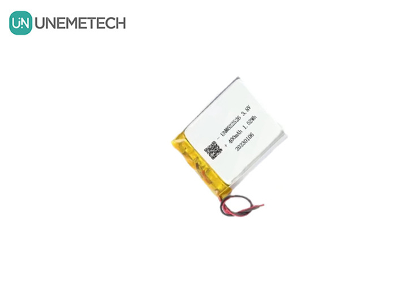 Batterie au lithium-ion haute tension de 3,8 V 400 mAh 622526 pour montres intelligentes