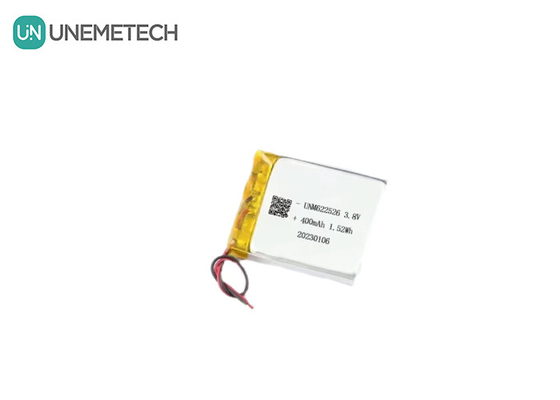 Batterie au lithium-ion haute tension de 3,8 V 400 mAh 622526 pour montres intelligentes