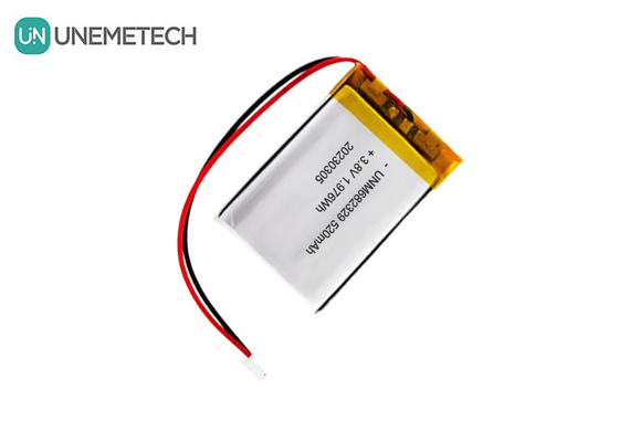 CE 4,35V batterie au lithium haute tension 682329 520mAh 3,8V batterie rechargeable au lithium-ion