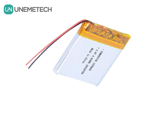 OEM 4.35V Batteries polymères au lithium haute tension 1220mAh 683736 avec longue durée de vie