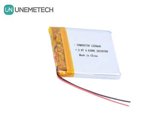 OEM 4.35V Batteries polymères au lithium haute tension 1220mAh 683736 avec longue durée de vie