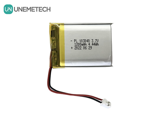 Batterie polymère au lithium rechargeable en argent 103040 Batterie Li-ion 1200mAh 3.7V