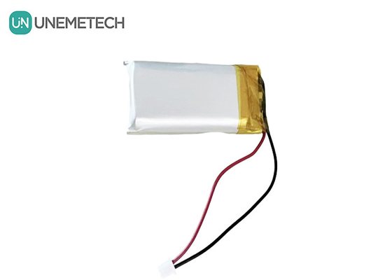 3.7V 600mAh Batterie rechargeable Li polymère 802040 pour produits électroniques