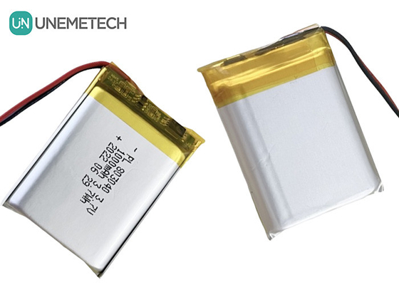 3.7V batterie polymère au lithium 803040 1000mAh batterie au lithium poly pour appareil cosmétique