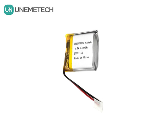 1C courant de décharge Lithium Polymer Power Pack 573230 620mAh 3,7V batterie LiPo personnalisée