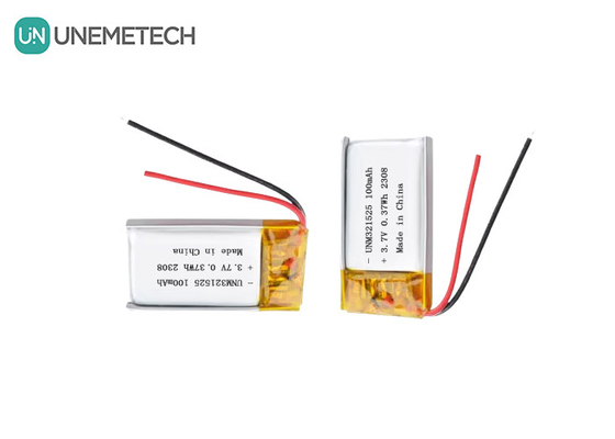 3.7V 80mAh 321525 Batterie polymère au lithium-ion rechargeable 1C Pour les produits électroniques