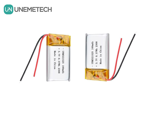 3.7V 80mAh 321525 Batterie polymère au lithium-ion rechargeable 1C Pour les produits électroniques