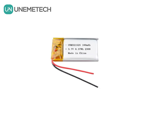 3.7V 80mAh 321525 Batterie polymère au lithium-ion rechargeable 1C Pour les produits électroniques