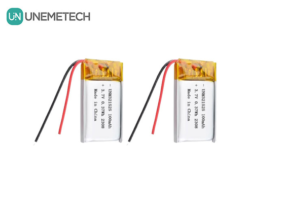 3.7V 80mAh 321525 Batterie polymère au lithium-ion rechargeable 1C Pour les produits électroniques