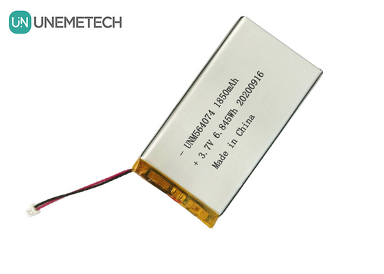 3Batterie polymère au lithium-ion rechargeable de.7V 1850mAh 564074 pour équipement de beauté médicale