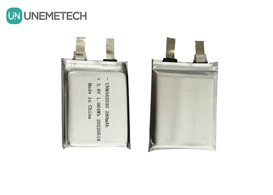 3.8V 280mAh Lipo batterie 482030 4,35V haute tension Li-ion batterie polymère CE approuvée