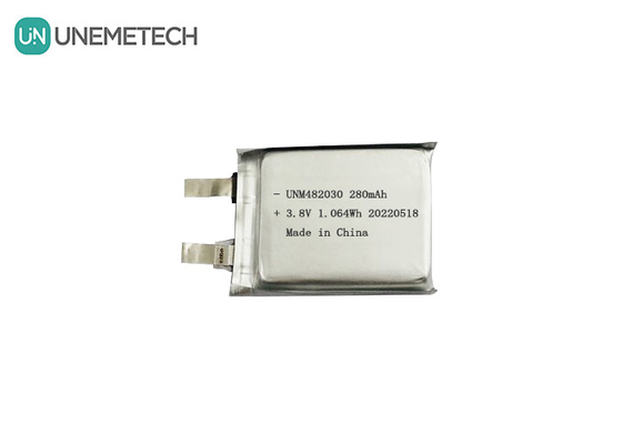 3.8V 280mAh Lipo batterie 482030 4,35V haute tension Li-ion batterie polymère CE approuvée
