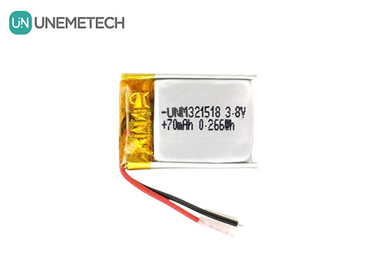 3.8V batterie Li-ion haute tension Ultra petite batterie Lipo 4,35V 70mAh 321518 Pour le tracker GPS