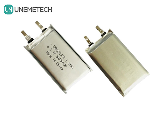 3.7V 500mAh batterie au lithium polymère rechargeable personnalisée 552338 pour produits numériques 3C