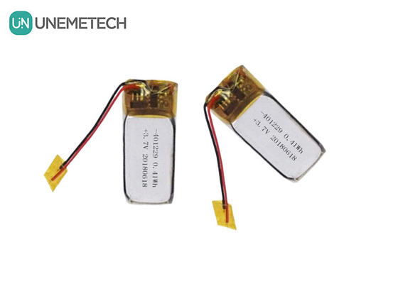 Batterie polymère Li-ion personnalisée 3,7 V 110mAh 401229 Petite batterie Lipo pour écouteur