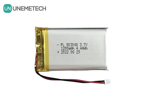 3.7V 1200mAh Batterie polymère à ions lithium 803048 Batterie polymère à ions li pour appareil cosmétique