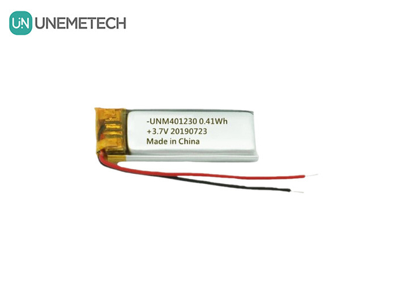 401230 Batterie au lithium polymère 3.7V 110mAh Batterie Lipo rechargeable pour écouteurs