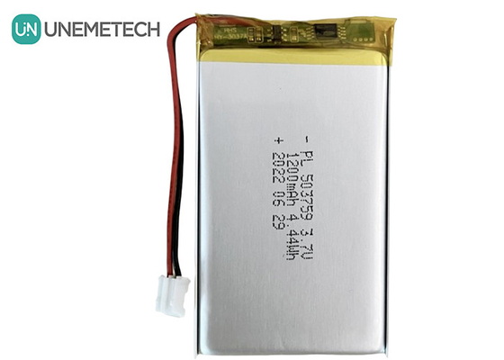 Batterie rechargeable Li Polymer 3,7V 1200mAh 503759 Batterie au lithium poly pour le lecteur de conseils