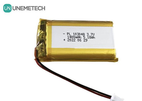 3.7V 1400mAh batterie rechargeable Li-polymère 103048 Li-ion batterie polymère pour appareils numériques