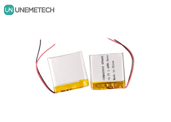 403032 4.2V batterie polymère au lithium-ion personnalisée 3.7 V 400mAh batterie polymère au lithium-ion pour produits électroniques