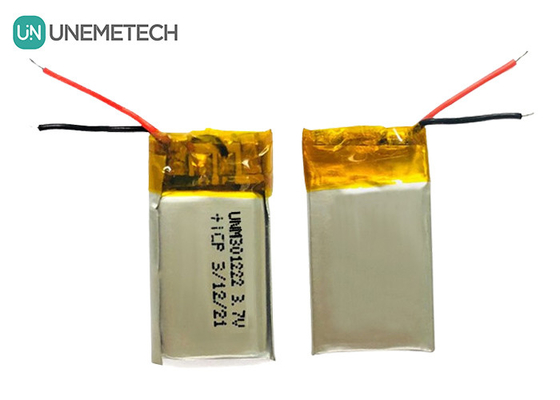 Écouteurs sans fil Batterie rechargeable Li Poly de 3,7 V 60 mah Petite batterie Li-polymère 301222
