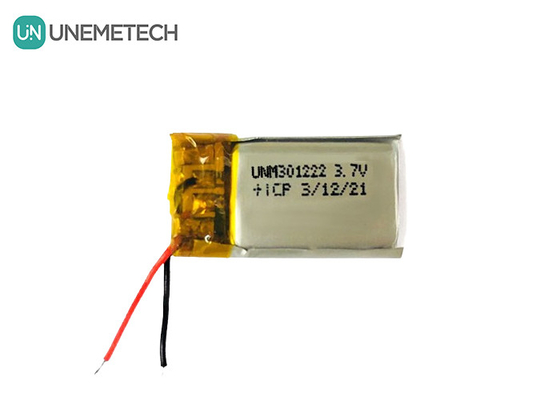 Écouteurs sans fil Batterie rechargeable Li Poly de 3,7 V 60 mah Petite batterie Li-polymère 301222