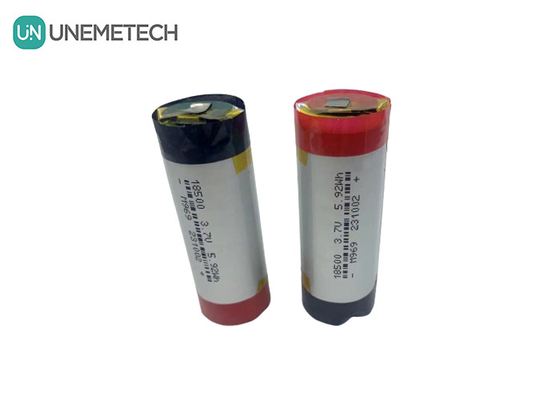 3A batterie LiPo cylindrique 3.7V 1600mAh 18500 batterie au lithium polymère pour les appareils électroniques grand public