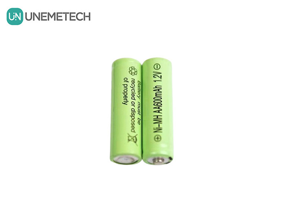 Longue durée de vie NiMH AA 1.2V 600mAh Batterie rechargeable AA600 Pour jouets