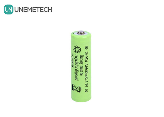 Longue durée de vie NiMH AA 1.2V 600mAh Batterie rechargeable AA600 Pour jouets