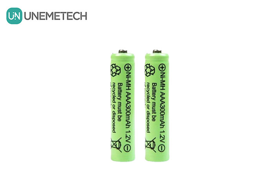 Ni-MH AAA batterie 1.2V 300mAh batterie rechargeable pour lampes solaires et télécommande