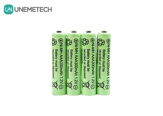 Ni-MH AAA batterie 1.2V 300mAh batterie rechargeable pour lampes solaires et télécommande