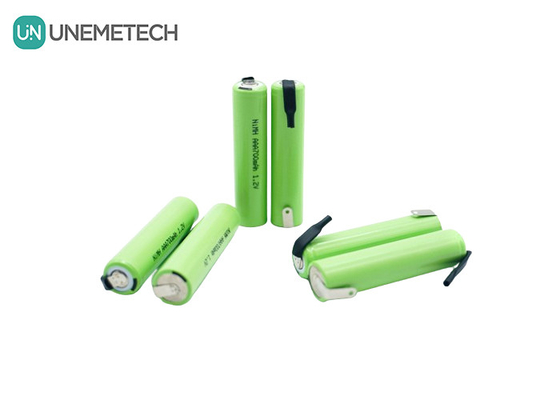 UNEMETECH AAA Batterie Ni-MH rechargeable 1.2V 700mAh AAA700 Pour rasoir électrique