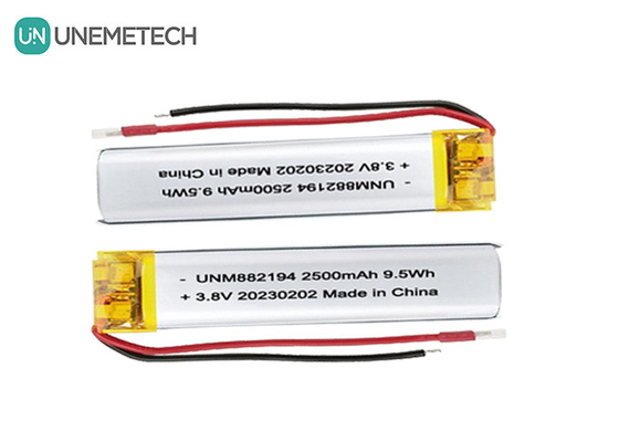 Une batterie LiPo haute tension de 4,35V 2500mAh 1 an de garantie
