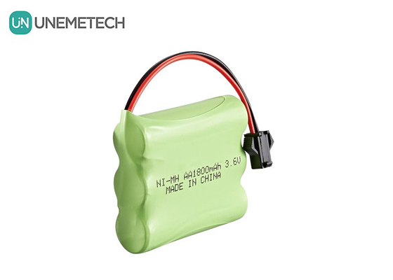 3.6V NiMH Piles 1800mAh Piles AA rechargeables pour voiture de jouet à commande à distance