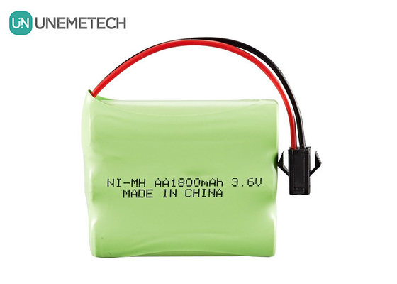 3.6V NiMH Piles 1800mAh Piles AA rechargeables pour voiture de jouet à commande à distance