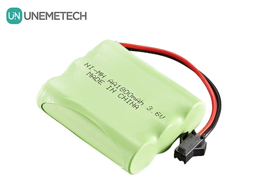 3.6V NiMH Piles 1800mAh Piles AA rechargeables pour voiture de jouet à commande à distance