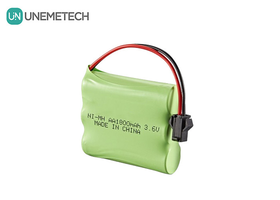 3.6V NiMH Piles 1800mAh Piles AA rechargeables pour voiture de jouet à commande à distance