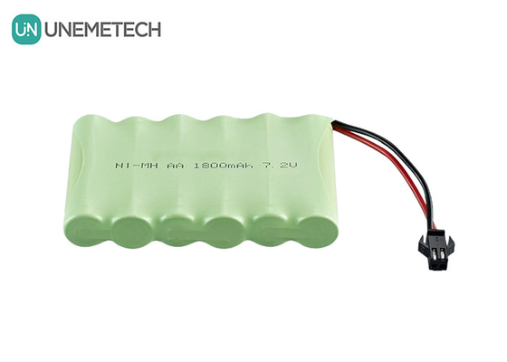 7.2V NiMH Piles de 1800mAh Piles d'hydrure de nickel métallique pour véhicule à commande à distance