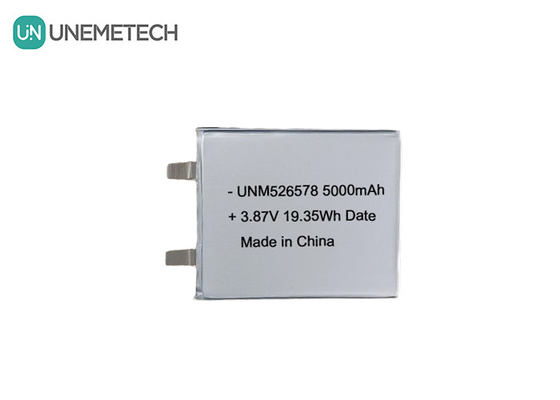 526578 3.87V batterie LiPo haute tension 5000mAh 4.45V Voltage de charge Pour la banque d'énergie