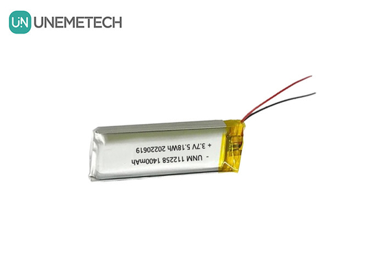 3.7V batterie rechargeable au lithium-ion 1400mAh 112258 pour la banque d'alimentation portable