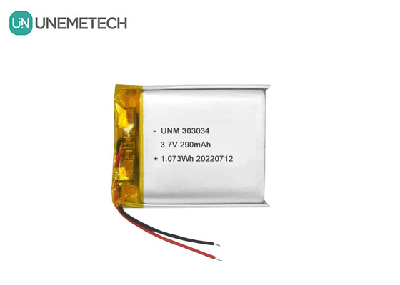 3.7V 290mAh Batterie rechargeable au lithium-ion polymère 303034 pour jouets électriques