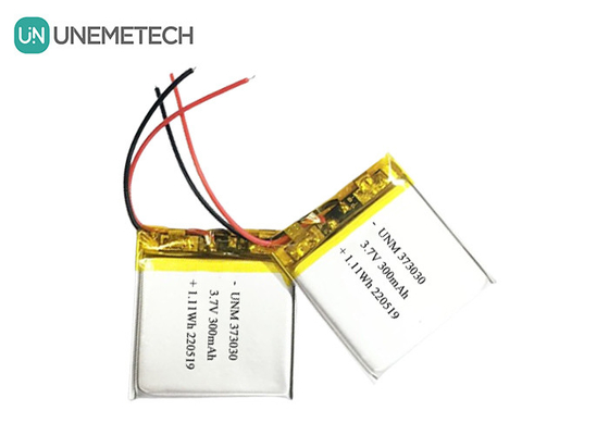 3.7V 300mAh LiPo batterie rechargeable 373030 pour haut-parleur Bluetooth