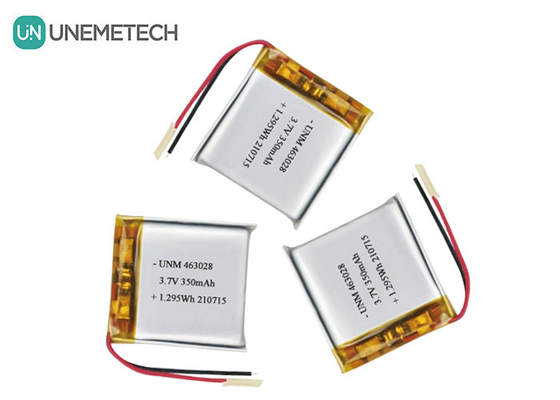 Li-Poly Packs 463028 3.7V 350mAh Batterie rechargeable en Li polymère pour le Gamepad