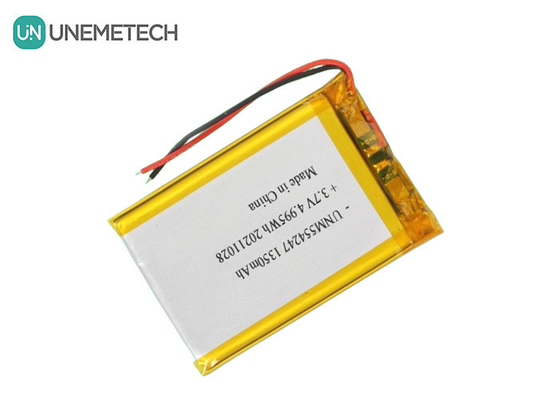 3.7V 1350mAh batterie rechargeable Li-Ion Polymer Pack 554247 pour le mini drone