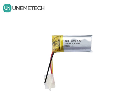 3.7V 380mAh Batterie Li-polymère rechargeable 101330 pour les montres intelligentes