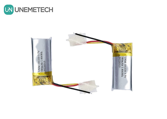 3.7V 380mAh Batterie Li-polymère rechargeable 101330 pour les montres intelligentes