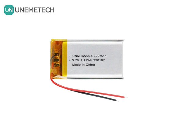 3.7 V 300 mAh batterie lithium-ion 422035 batterie LiPo pour télécommande